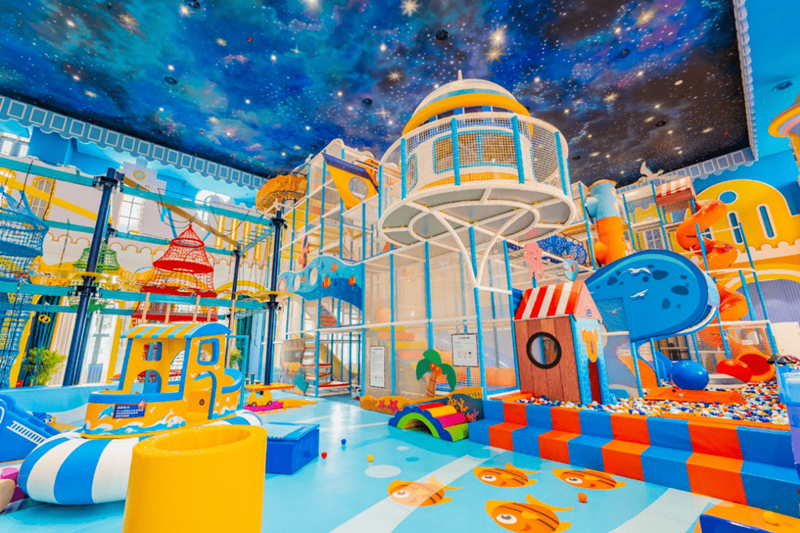 The secret to keeping kids entertained at indoor soft playground